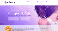 Desktop Screenshot of montclairchiropracticcenter.com